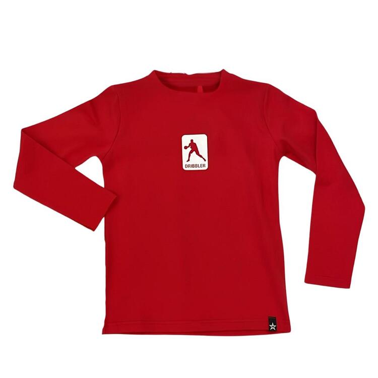 MAGLIETTA FELPATA BAMBINO MANICHE LUNGHE JHM MJ491 JACKIE M